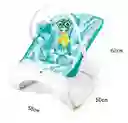 Silla Descanso Acolchada Para Bebés Con Vibracion Y Sonido - Hojas