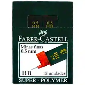 Minas Faber-castell 0.5 Mm Caja X 12