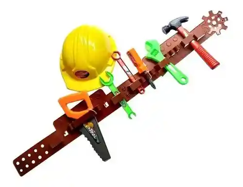 Juego De Herramientas Con Casco Para Niños Sy1a-3