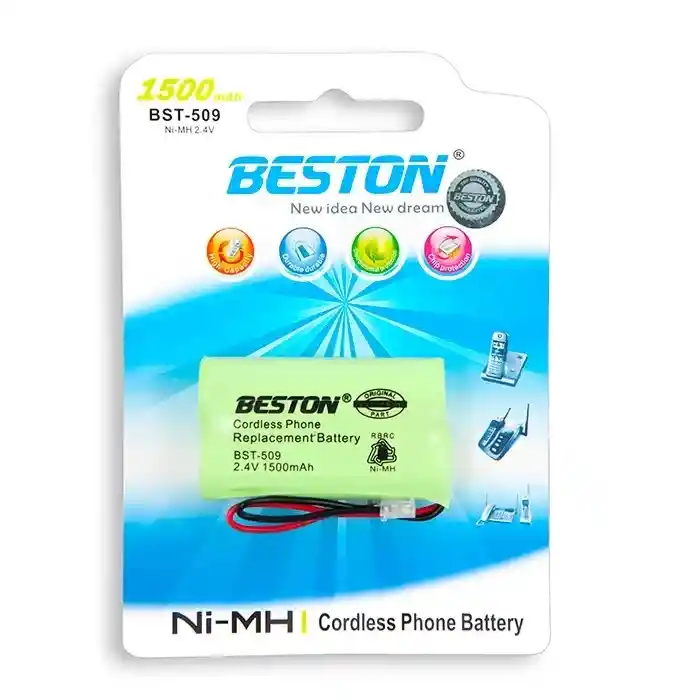 Batería Beston Recargable Bst-509 1500mah / Teléfono Inalámbrico