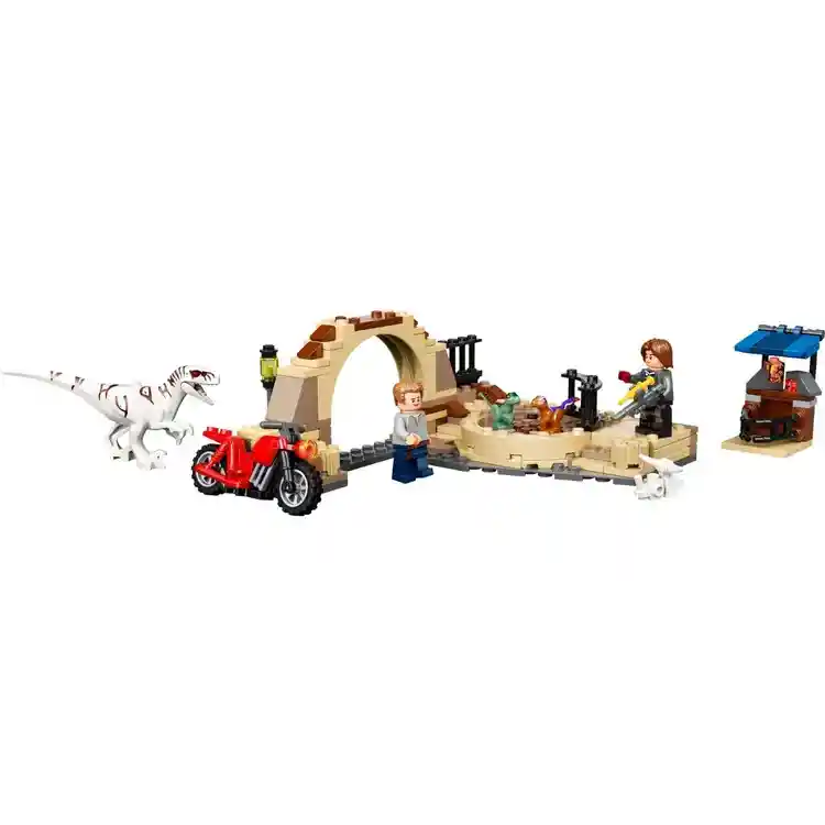 Lego Jurassic World 76945 Atrociraptor Y Persecución En Moto