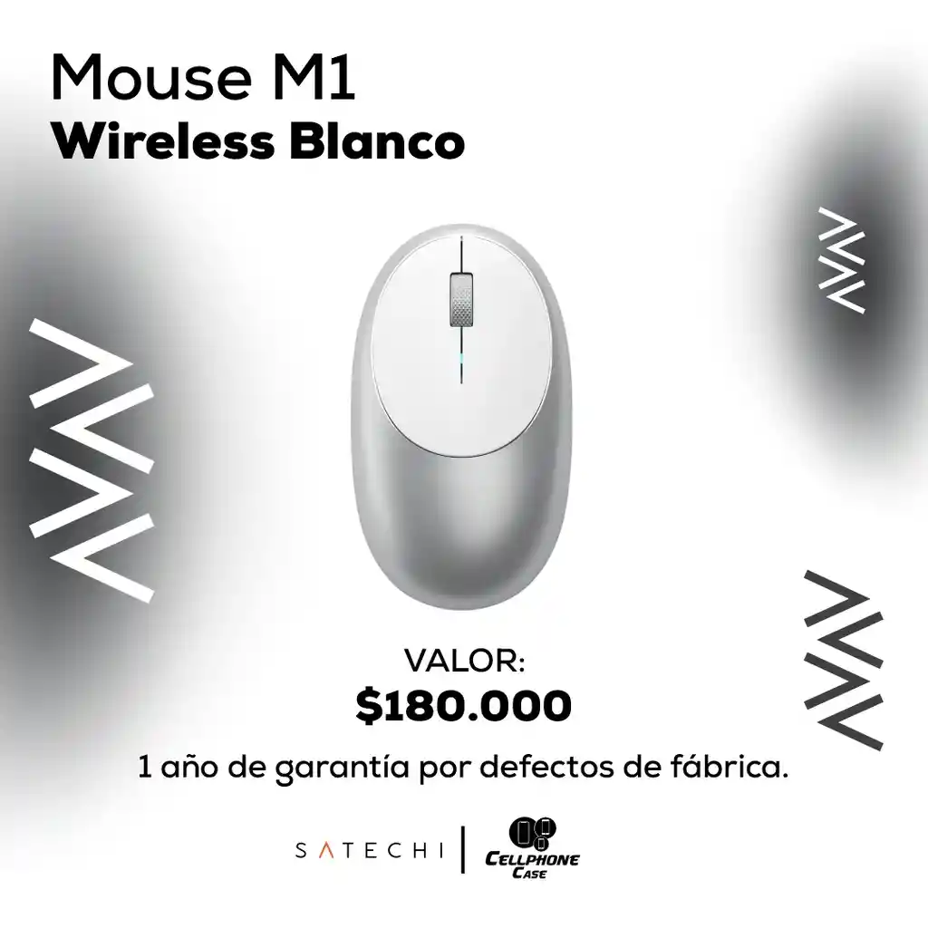 Mouse M1 Wireless Blanco