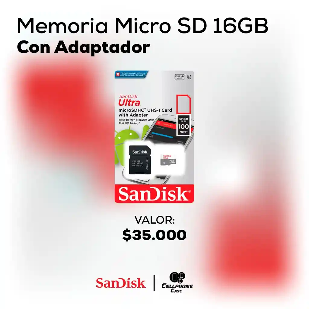 Memoria Micro Sd 16gb