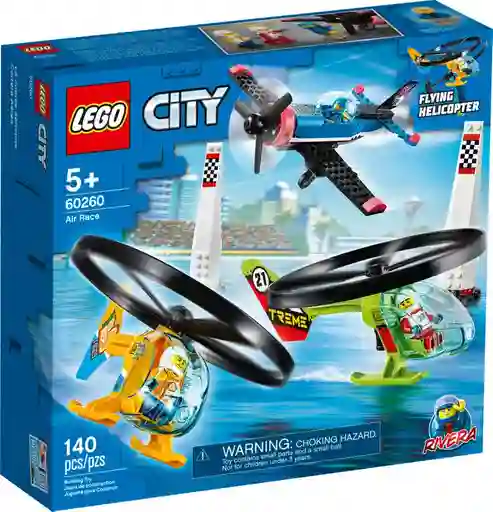 Lego 60260 City Ciudad Air Race Carrera Aérea