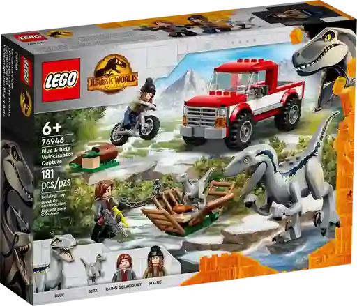 Lego Jurassic World 76946 Captura De Los Velocirraptores