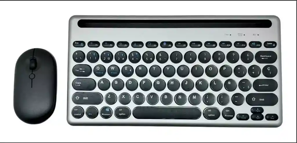 Combo Teclado Y Mouse Bluetooth As-211