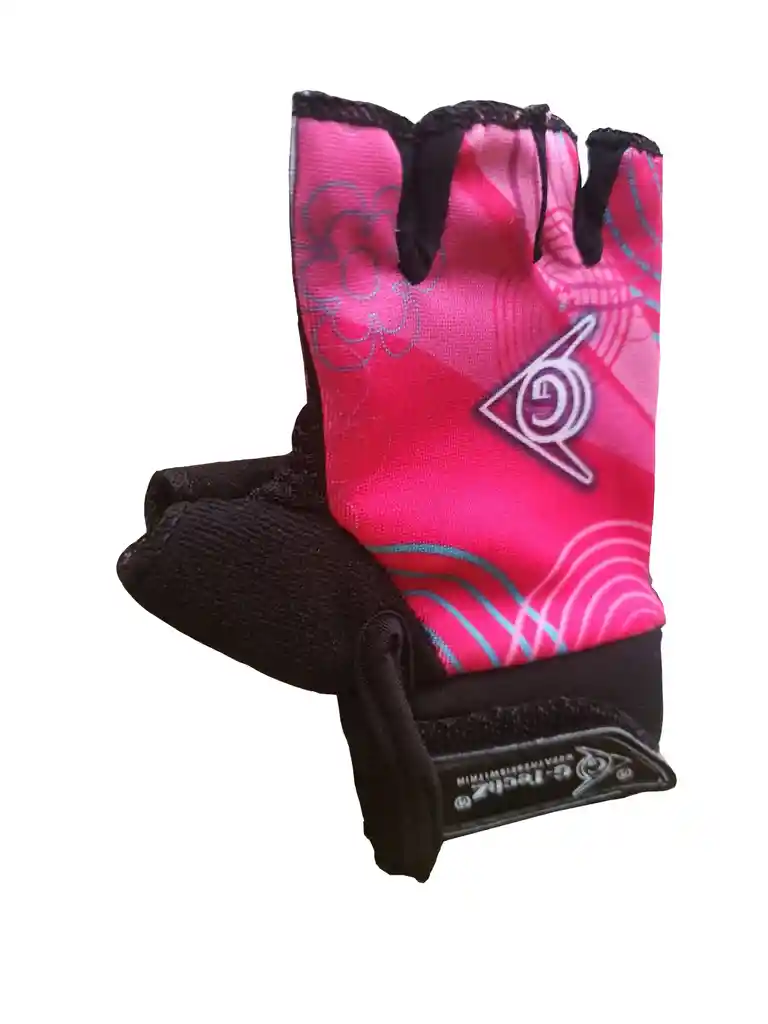 Guantes Para Patinaje Talla: Xs Niñas Niños Protección Palma Pvc - Fucsia