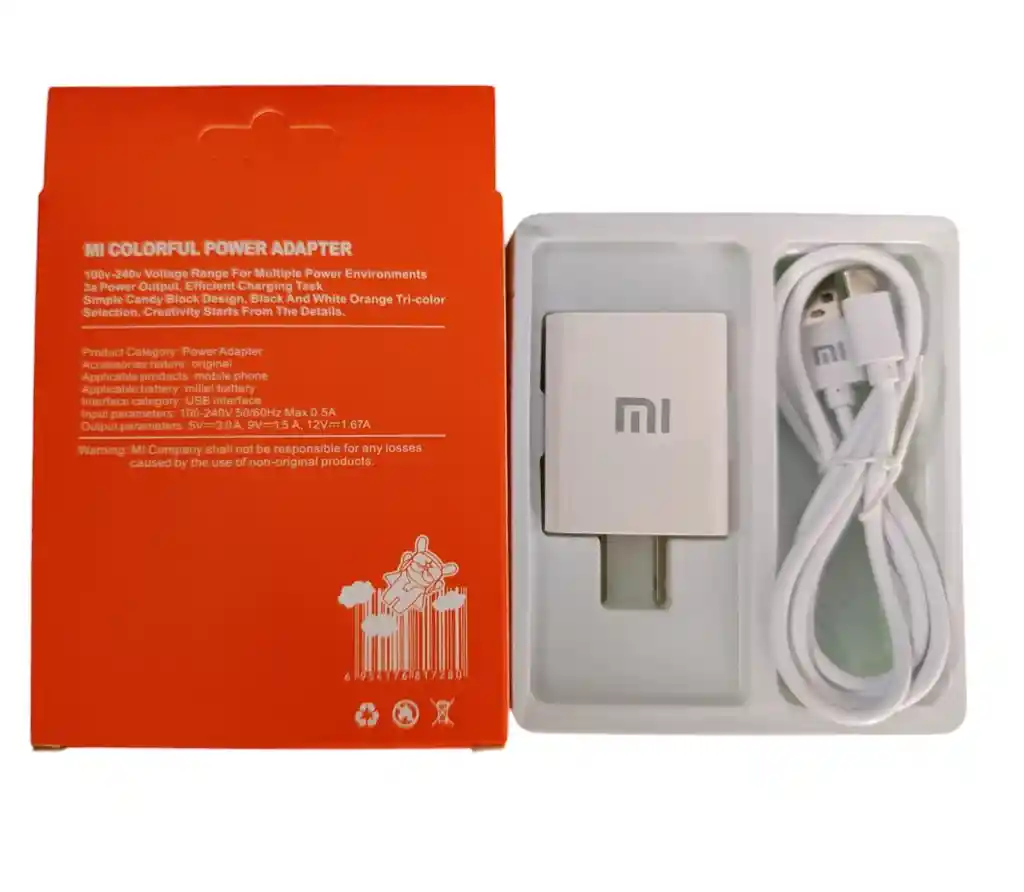 Xiaomi Cargador Tipo C/ Carga Rapida