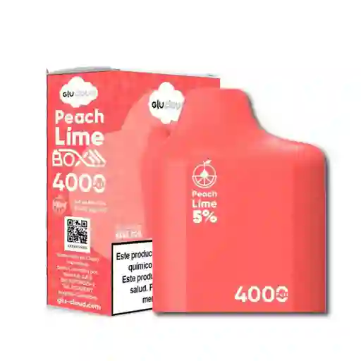 Glucloud Pod 4000 Puffs - Peach Lime