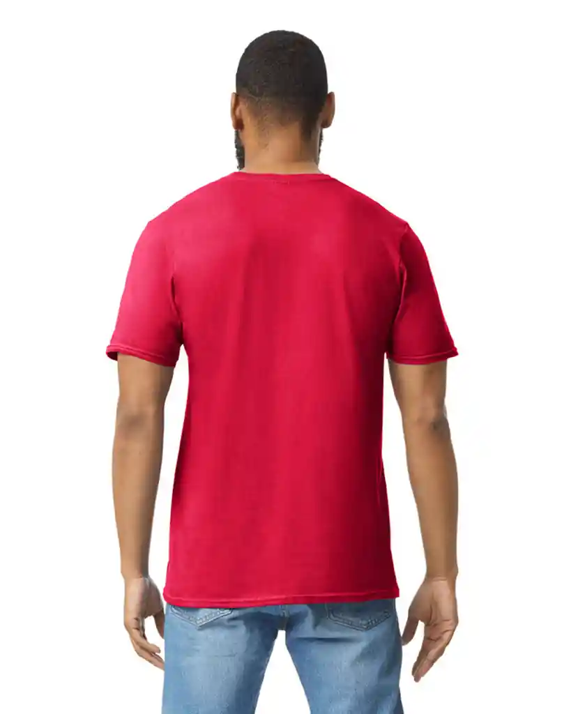 Gildan Camiseta Adulto Ring Spun Rojo Talla 2xl