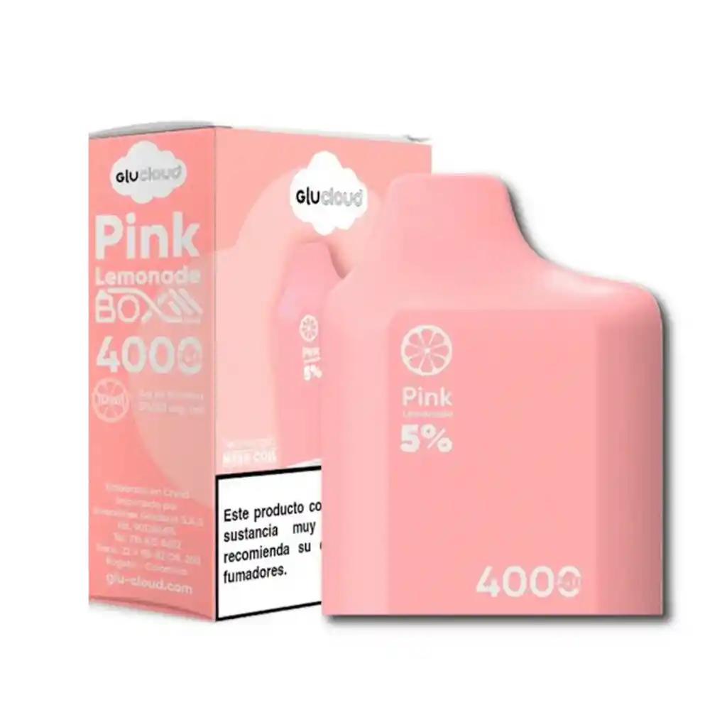 Glucloud Pod 4000 Puffs - Pink Lemonade