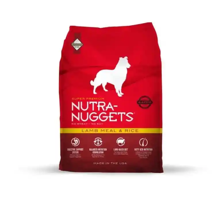 Nutra Nuggets Lamb Rice Cordero X 1kg