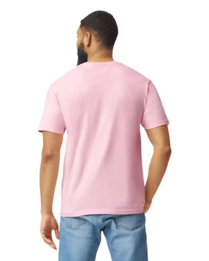 Gildan Camiseta Adulto Ring Spun Palo De Rosa Talla M