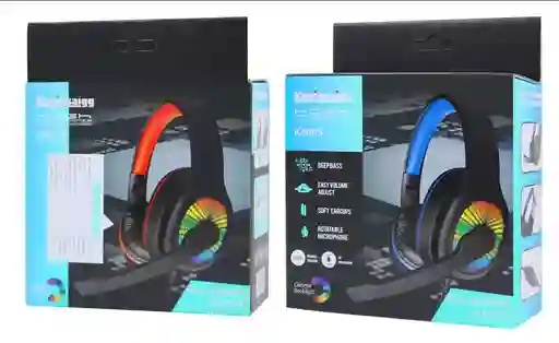 Diadema Audifono Gamer Rgb Alambrico K8005