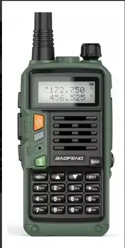 Radio Walkie Talkie Baofeng Uv S9 Plus Uhf Vhf Linterna Fm