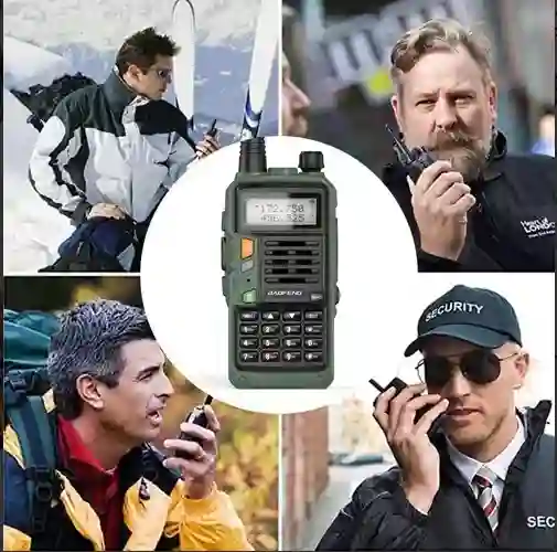 Radio Walkie Talkie Baofeng Uv S9 Plus Uhf Vhf Linterna Fm