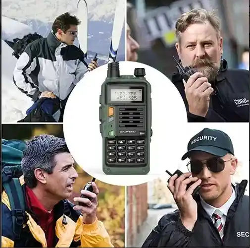 Radio Walkie Talkie Baofeng Uv S9 Plus Uhf Vhf Linterna Fm