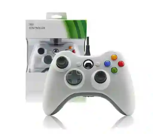 Control Alambrico Compatible Para Xbox 360