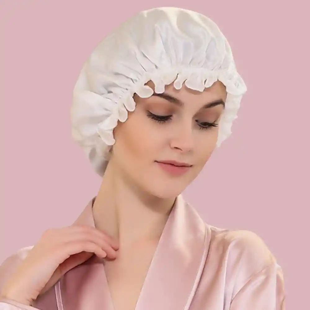 Gorro Satín Sencillo Anti Frizz Para Dormir