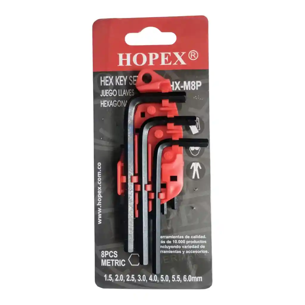 Juego De Bristol Hopex Milimetrada X 8pz