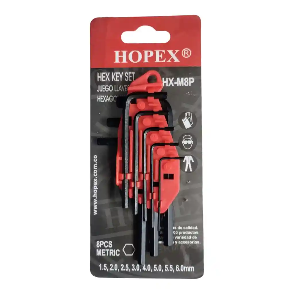 Juego De Bristol Hopex Milimetrada X 8pz