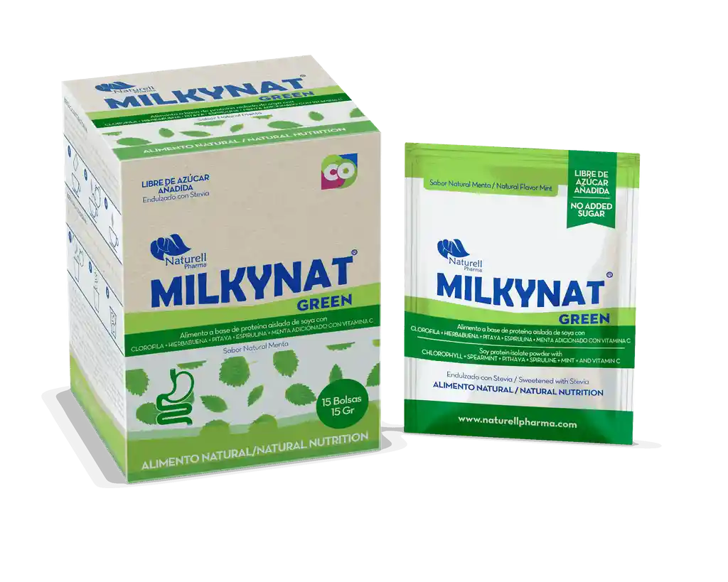 Milkynat Green Caja X 15 Sobres