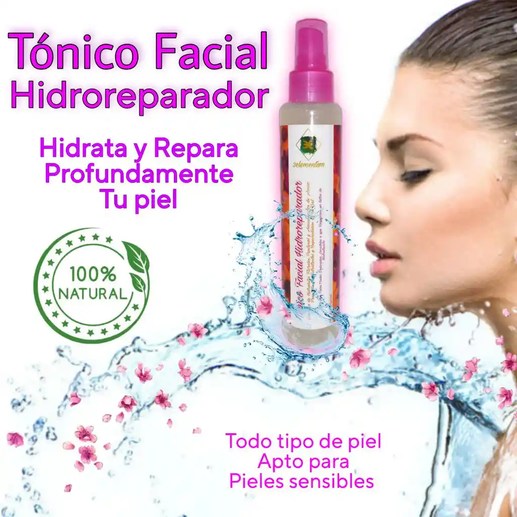 Tónico Facial Hidro Reparador
