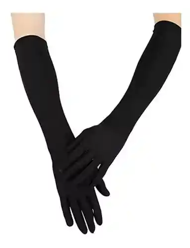 Guantes Negros Largos