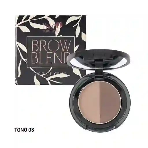 Sombra Para Cejas Brow Blend Bbt1743 Tono 03