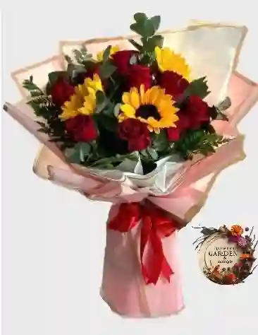 Rosas Y Girasoles Un Regalo Ala Distancia