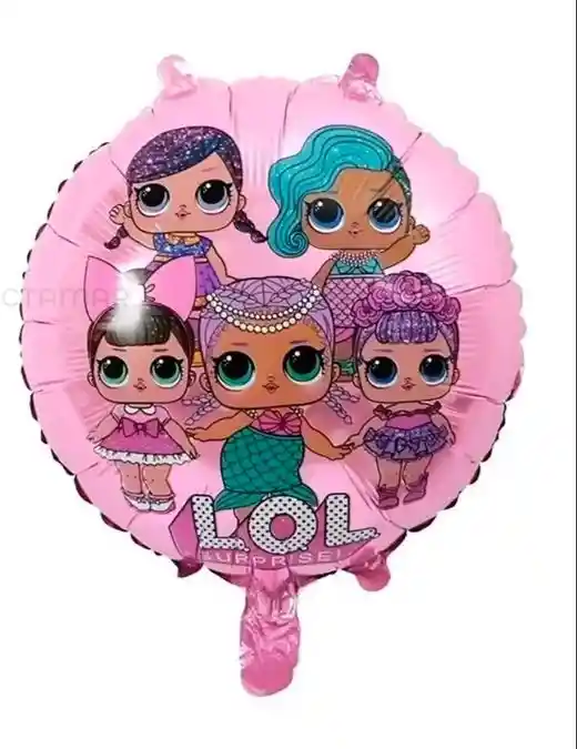 Globo Muñecas L.o.l 18 Pulgadas (sin Inflar)