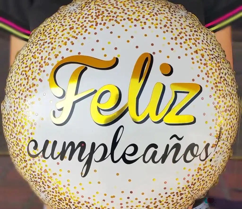 Globo Feliz Cumpleaños 18 Pulgadas (sin Inflar)