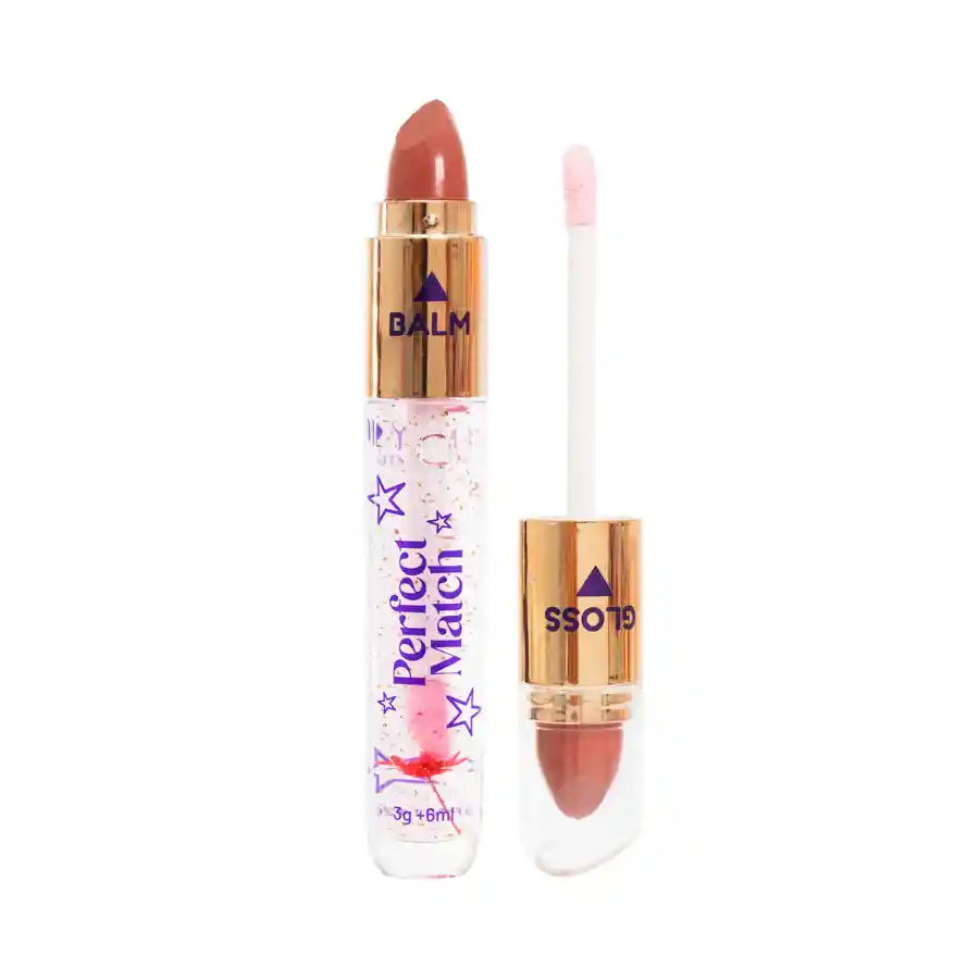 Brillo Magico Doble Con Labial 24k Trendy Bmp1426 Tono 03