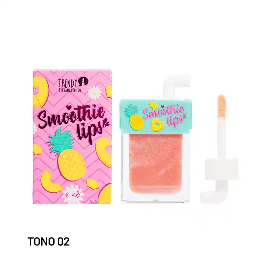 Brillo Voluminizador Trendy Smoothie Lips Sl13 Tono 02