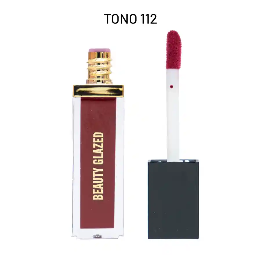 Labial Mini Matte Beauty Glazed Red B31 Tono 112