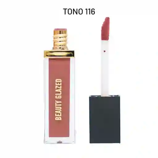 Labial Mini Matte Beauty Glazed Red B31 Tono 116