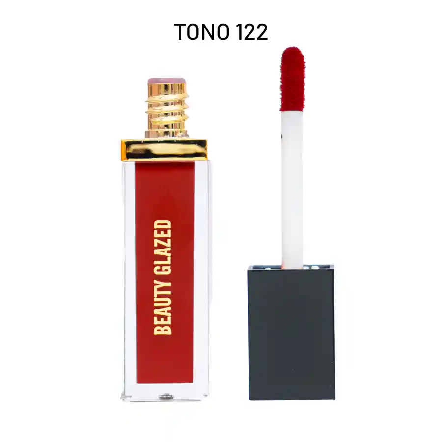 Labial Mini Matte Beauty Glazed Red B31 Tono 122