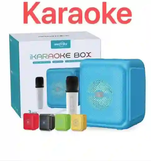 Parlante Karaoke Gts 1800 Mini Con Microfono