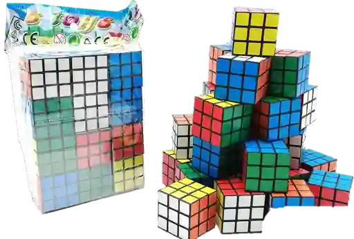 Piñata Juguete Cubo Paquete X 6 Und