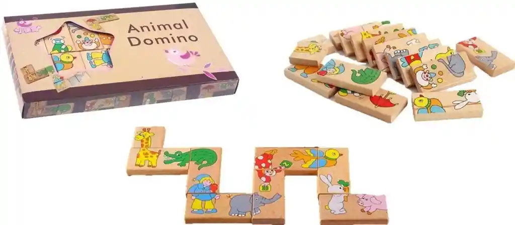 Juguete Domino Animales