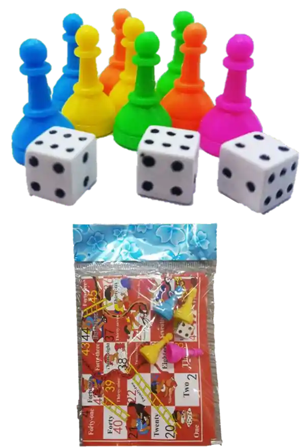Relleno Piñata Juego Escalera Paquete X 5 Unds