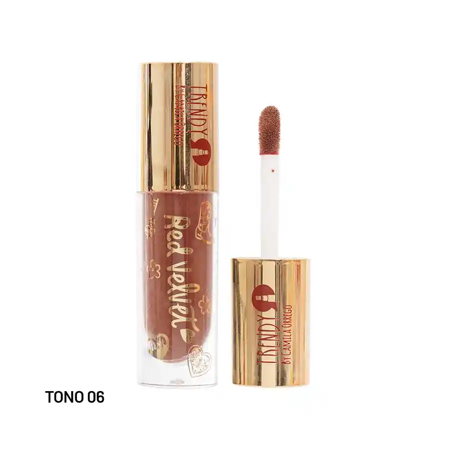 Labial Red Velvet Lrv2051 Tono 06