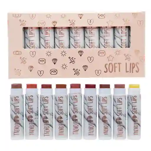 Soft Lips Caja X9 Tonos Slc786