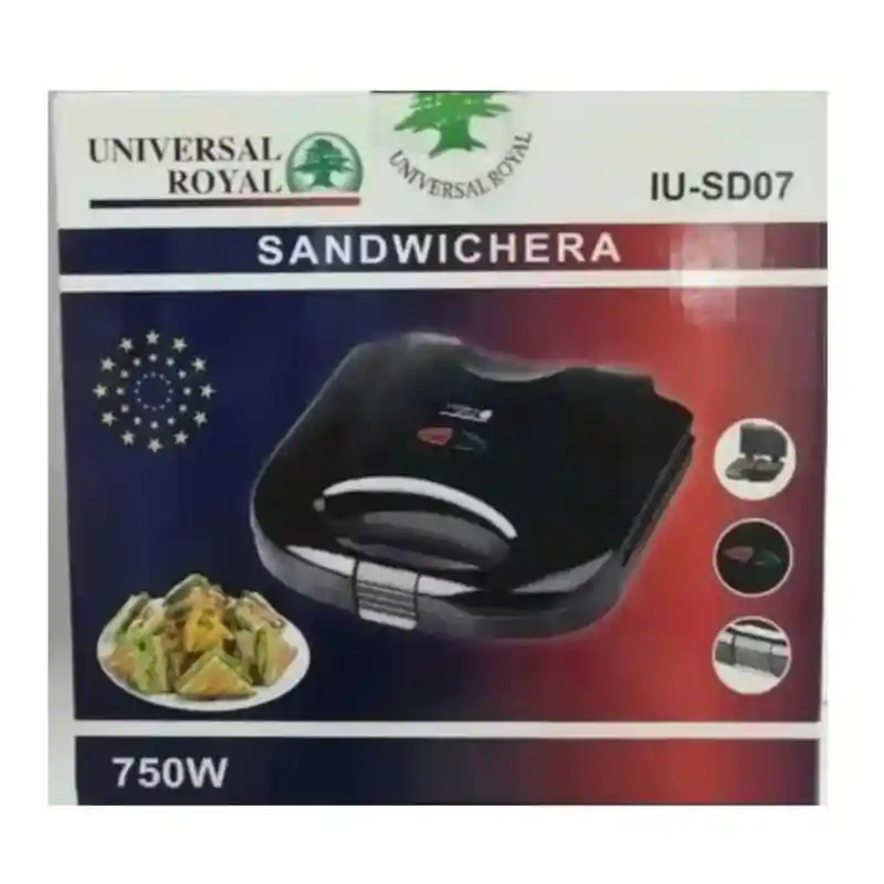 Sanduchera Universal Royal Sandwichera Dos Puestos