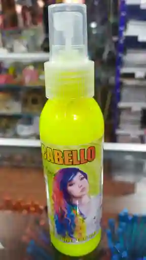 Laca Para Cabello Color Amarillo De 100 Ml