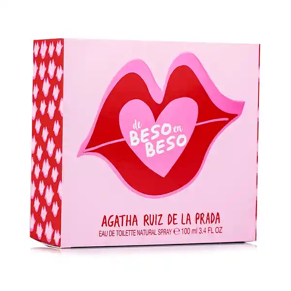 Perfume Mujer Agatha Ruiz De La Prada De Beso En Beso Edt 100ml