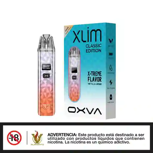 Oxva Xlim Classic Edition Kit - Orange Silver