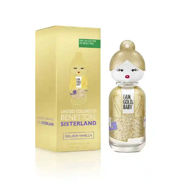 Perfume Benetton Mujer United Colors Sisterland Golden Vanilla Edp 80ml