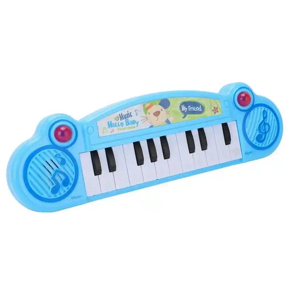 Piano Organeta Musical Bebes Niños Juguete Sonido + Baterias