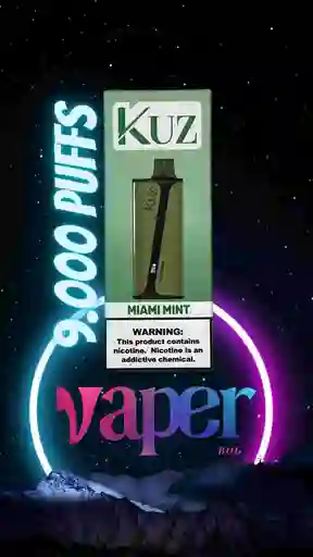 Kuz Vape Miami Mint 9.000 Puffs